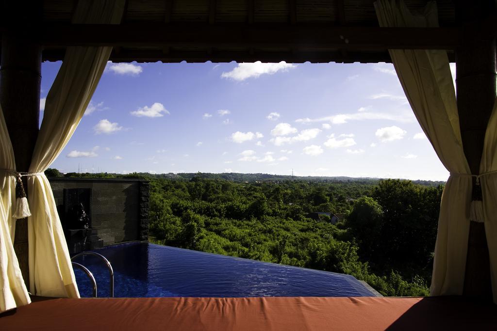 Jimbaran Cliffs Private Pool Hotel & Spa Exterior foto